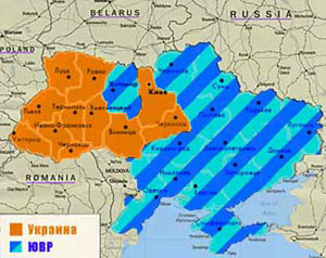 Карта политических предпочтений в разных регионах <a href=