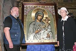 Список с Моздокской иконы Божией Матери
