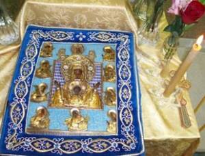 Курская-Коренная икона Богородицы \"Знамение\" - главная святыня Русской Зарубежной Церкви. Ее называют также Одигитрией русского рассеяния
