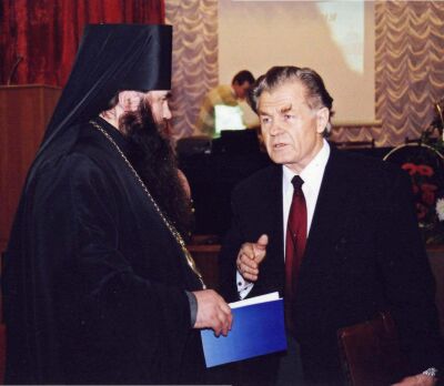 В.В.Найденко и епископ Нижегородский Георгий