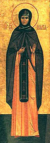  Прп. схимонахиня Мария
