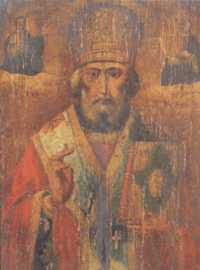 Обновившаяся икона Святителя Николая архиепископа Мир Ликийских Чудотворца