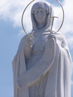 Скульптура "Святогорская Богородица", автор - Николай Шматько (Луганск)
