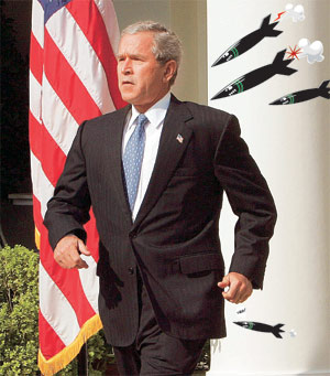 Буш в опасности ( фото www.expert.ru)