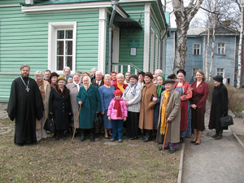 Участники Пасхальных встреч с о.Николаем Озолиным