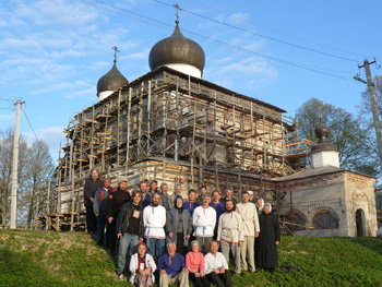 В монастыре преподобного Михаила Клопского
