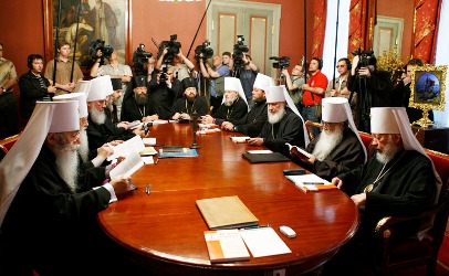 Заседания Св. Синода 23.06.2008 (фото Патриархия.ru)