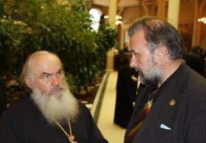 Беседа А.Д.Степанова с архиепископом Вениамином