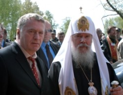 Владимир Жириновский и Патриарх Алексий II