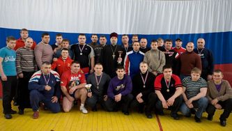 Команда пауэрлифтеров из Новосибирской епархии