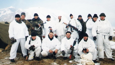 Отряд спецназа «Тайфун» Минюста. Харсеной, февраль 2000 г.
