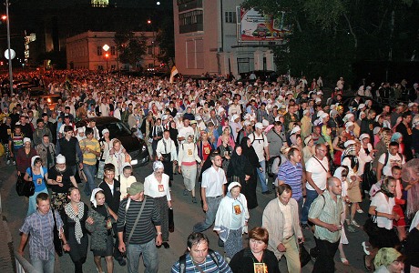 Крестный ход в Екатеринбурге