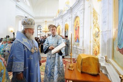 Освящение Спасо-Преображенского собора в Одессе Патриархом Кириллом. 21 июля 2010 г. 