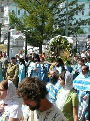Крестный ход в Казани. 21 июля 2010 г.