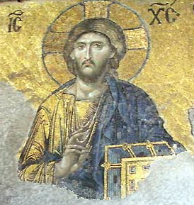 Господь Пантократор. Византийская мозаика