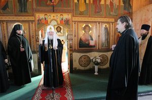 Патриарх Кирилл в Калининграде. 4.10.2010 г.