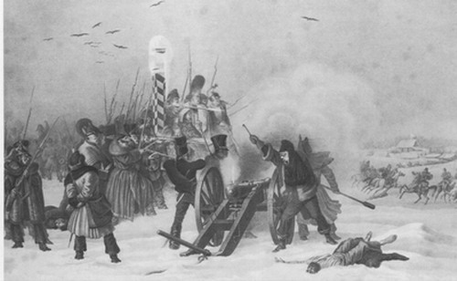 Бой на границе перед Рождеством 1812-1813 гг.