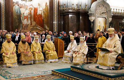Хиротония архимандрита Тихона (Доровских) во епископа Южно-Сахалинского и Курильского