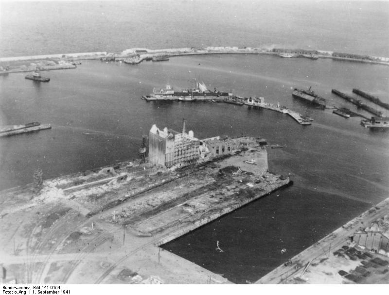 Порт Таллин (Ревель). 1 сентября 1941 г.