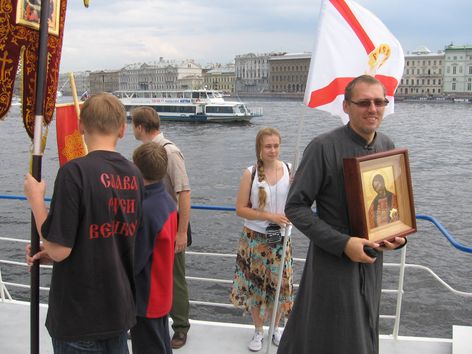 На теплоходе "Скрябин"