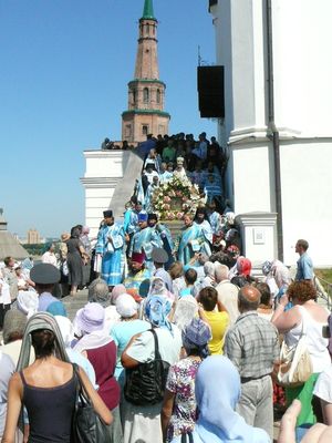 Крестный ход в Казани. 21 июля 2011 г.