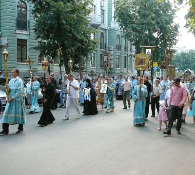 Крестный ход в Казани. 21 июля 2011 г. 