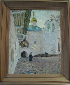 Б. Пупынин. Во Псковско-Печерской лавре. 1999