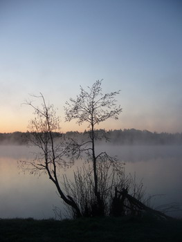 Восход на Короцком озере