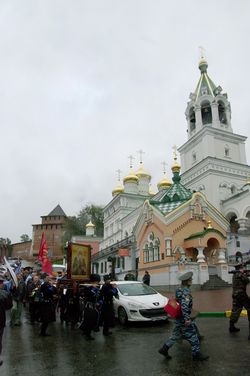 Крестным ходом по пути народного ополчения на Москву