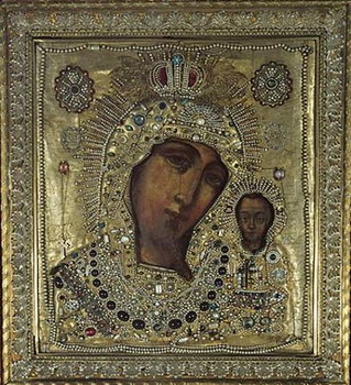 Казанская икона Божией Матери (Петербургский список)