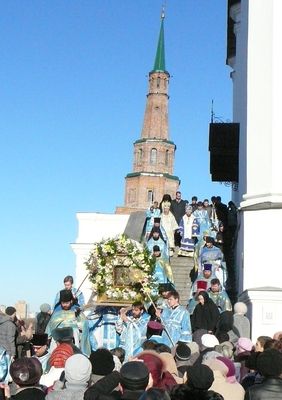 Крестный ход в Казани (4 ноября 2011 года