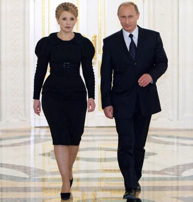В.Путин и Ю.Тимошенко