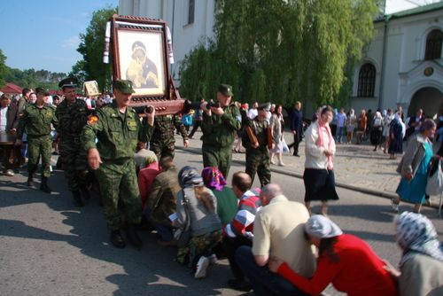 Крестный ход, Белоруссия, 2012