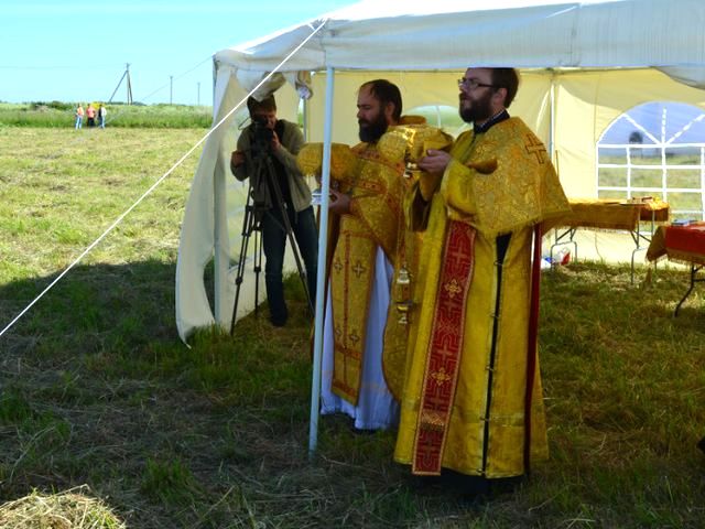 Освящение креста в поселении Покровское 23.06.2012 - 2