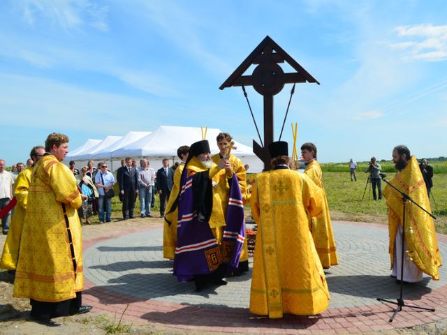 Освящение креста в поселении Покровское 23.06.2012 - 4