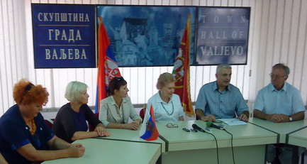 пресс-конференция для сербских СМИ