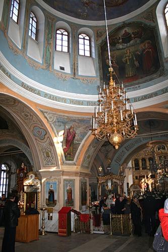 Интерьер Знаменского собора