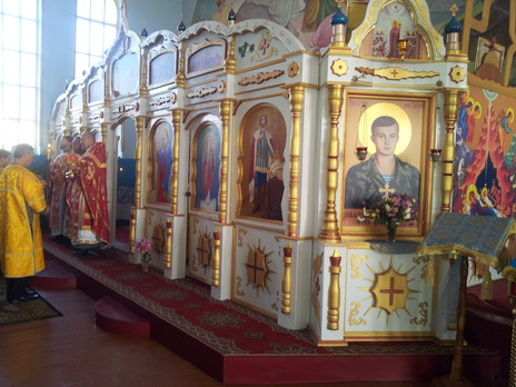 В Свято-Духовском храме в селе Вольном Днепропетровской области