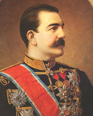 король Сербии Милан Обренович