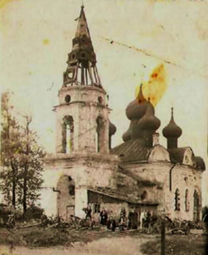 Церковь Александра Невского до разрушения