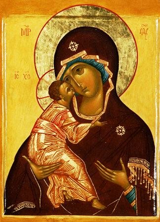 образ Владимирской иконы Божией Матери