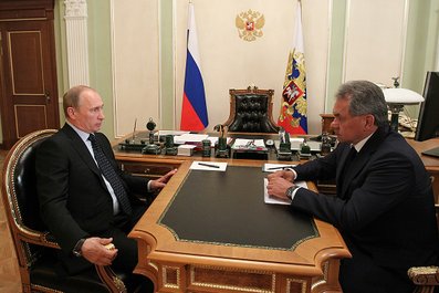 В.Путин и С.Шойгу
