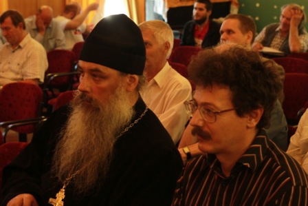 Отец Павел Буров и Илья Числов