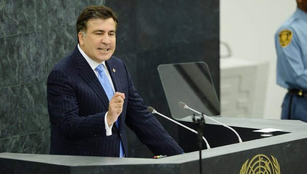 М.Саакашвили в ООН