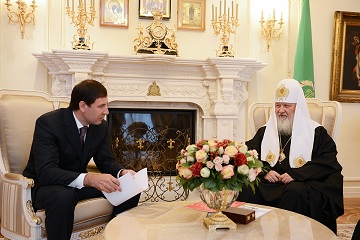 Патриарх Кирилл и М.Юревич