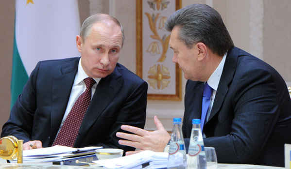 Путин и Янукович