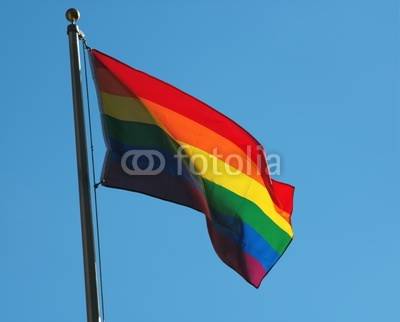 Радужный флаг педерастов