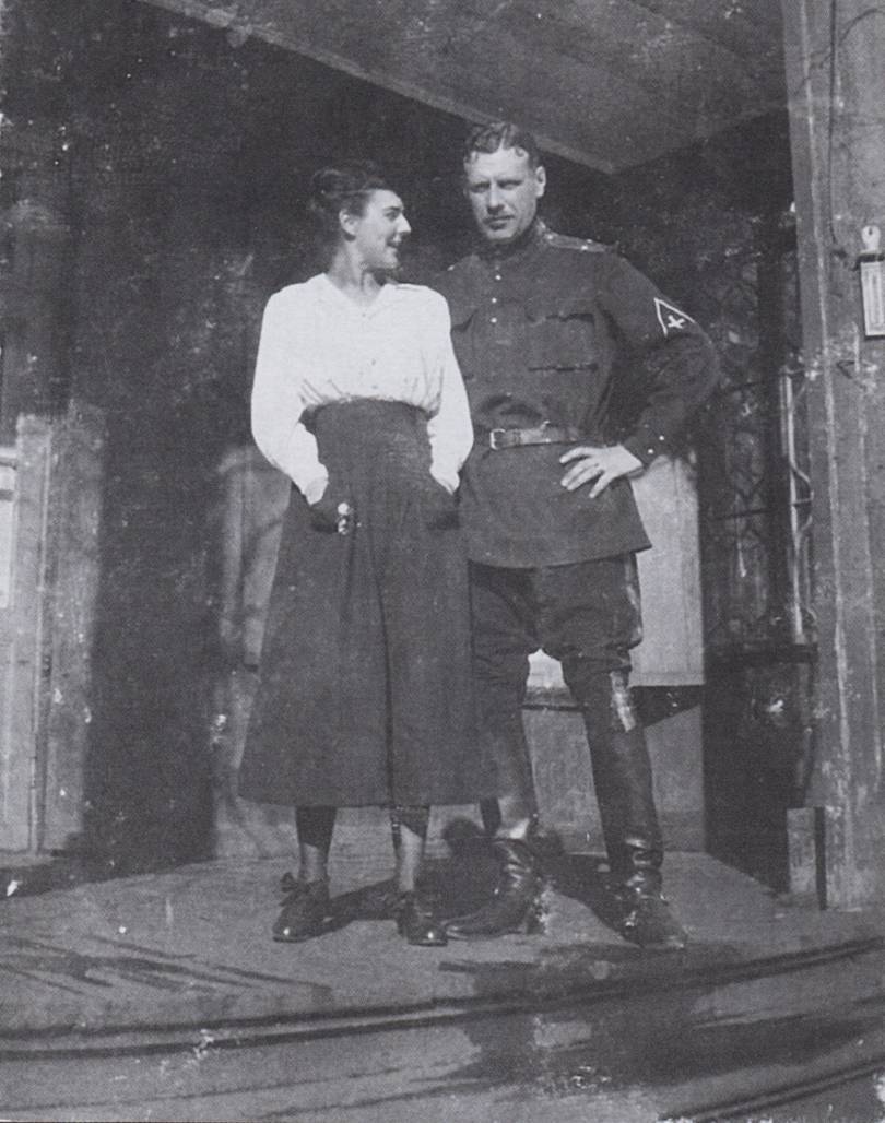 Генерал А.П.Родзянко с супругой, лето 1919 г.
