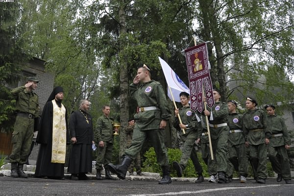 В Ленинградской области прошел слет военно-патриотических и казачьих молодежных организаций имени святого Александра Невского 