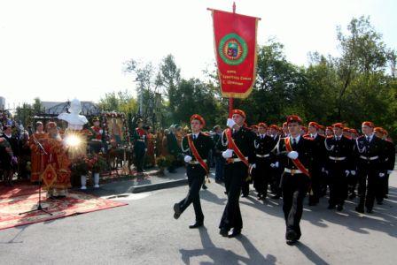 В Кургане торжественно отметили день св. Александра Невского, наградив именными стипендиями лучших кадетов и курсантов пограничного института  